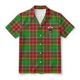 Baxter Modern Tartan Crest Hawaiian Shirt