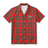 Binning (of Wallifoord) Tartan Crest Hawaiian Shirt