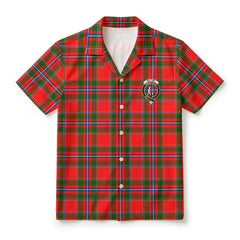 Butter Tartan Crest Hawaiian Shirt