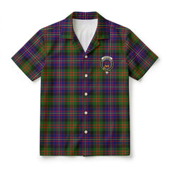 Cameron of Erracht Modern Tartan Crest Hawaiian Shirt