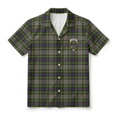 Davidson Tulloch Dress Tartan Crest Hawaiian Shirt