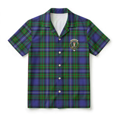 Donnachaidh Tartan Crest Hawaiian Shirt