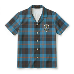 Garden Tartan Crest Hawaiian Shirt
