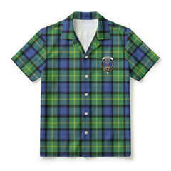 Gordon Old Ancient Tartan Crest Hawaiian Shirt