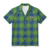 Johnson Ancient Tartan Crest Hawaiian Shirt