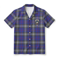Kinnaird Tartan Crest Hawaiian Shirt