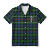 Kirkpatrick Tartan Crest Hawaiian Shirt