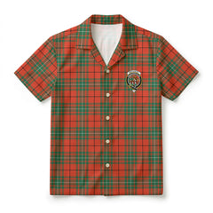 MacAuley Ancient Tartan Crest Hawaiian Shirt