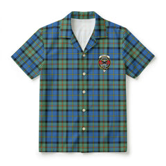 MacLeod of Harris Ancient Tartan Crest Hawaiian Shirt