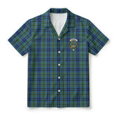 Marshall Tartan Crest Hawaiian Shirt
