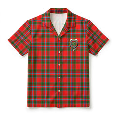 Maule Tartan Crest Hawaiian Shirt