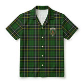 McAlpine Modern Tartan Crest Hawaiian Shirt