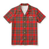 McBain Tartan Crest Hawaiian Shirt