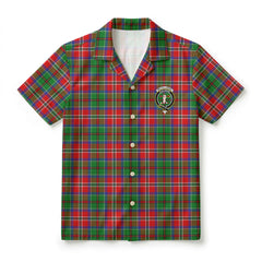 McCullough Tartan Crest Hawaiian Shirt