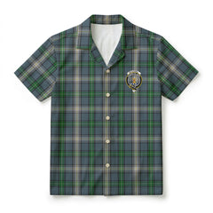 McDowall Tartan Crest Hawaiian Shirt