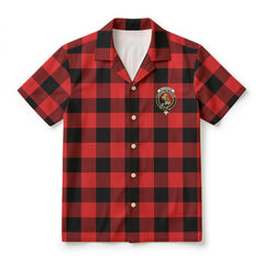McGregor Rob Roy Modern Tartan Crest Hawaiian Shirt
