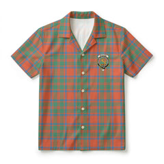 McIntosh Ancient Tartan Crest Hawaiian Shirt