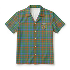 McIntosh Hunting Ancient Tartan Crest Hawaiian Shirt