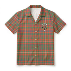 McKinnon Ancient Tartan Crest Hawaiian Shirt
