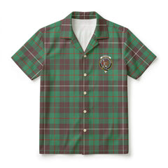 McKinnon Hunting Ancient Tartan Crest Hawaiian Shirt