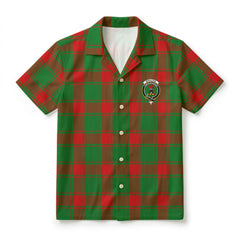Middleton Modern Tartan Crest Hawaiian Shirt
