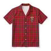 Murray of Tulloch Modern Tartan Crest Hawaiian Shirt