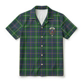 Orr Tartan Crest Hawaiian Shirt