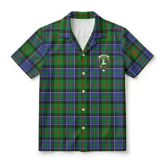 Paterson Tartan Crest Hawaiian Shirt