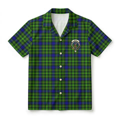 Rollo Modern Tartan Crest Hawaiian Shirt