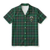 Ross Hunting Modern Tartan Crest Hawaiian Shirt