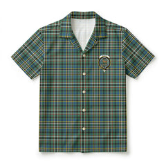 Scott Green Ancient Tartan Crest Hawaiian Shirt