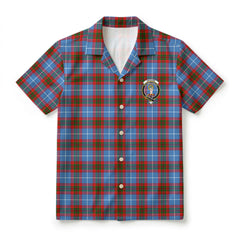 Skirving Tartan Crest Hawaiian Shirt