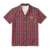 Straiton Tartan Crest Hawaiian Shirt