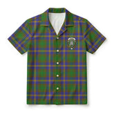 Strang (or Strange) Tartan Crest Hawaiian Shirt
