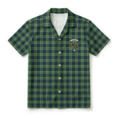 Swinton Tartan Crest Hawaiian Shirt