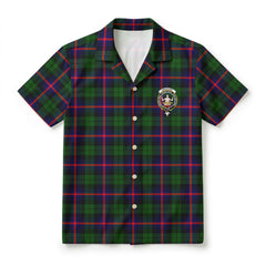 Urquhart Modern Tartan Crest Hawaiian Shirt