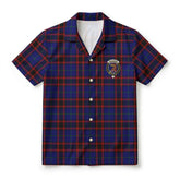 Wedderburn Tartan Crest Hawaiian Shirt