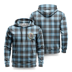 Clark Ancient Tartan Crest Hoodie