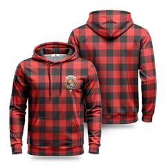 MacGregor Rob Roy Modern Tartan Crest Hoodie