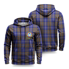 Scotland History Tours Tartan Crest Hoodie