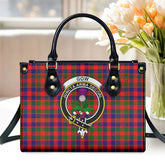 Gow (of Skeoch) Tartan Crest Leather Handbag