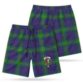 Boyle Tartan Crest Men's Beach Shorts