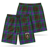 Brodie Hunting Modern Tartan Crest Men's Beach Shorts