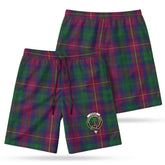 Cairns Tartan Crest Men's Beach Shorts