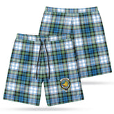 Campbell Dress Ancient Tartan Crest Men's Beach Shorts