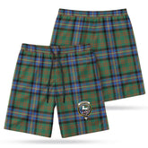 Cochrane Ancient Tartan Crest Men's Beach Shorts