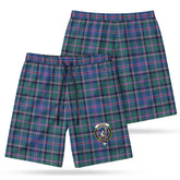Cooper Ancient Tartan Crest Men's Beach Shorts