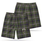 Davidson Tulloch Dress Tartan Crest Men's Beach Shorts