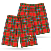 Drummond of Perth Tartan Crest Men's Beach Shorts