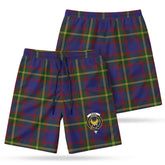 Durie Tartan Crest Men's Beach Shorts